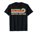 Daphne 70S 80S Sunset Stripe T-Shirt - Graphic Print for Adults - T-Shirt, Sweatshirt, Hoodie