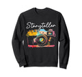 Photographer Storyteller Camera Sweatshirt - Novelty Apparel Men Women - T-Shirt, Sweatshirt, Hoodie