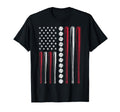 Patriotic Baseball 4Th July Usa T-Shirt - Fun Novelty Design Men Women - T-Shirt, Sweatshirt, Hoodie