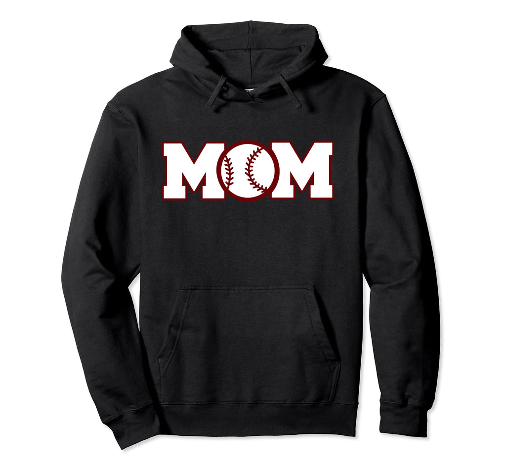 Baseball Mom Hoodie - Aesthetic Graphic for Adults - T-Shirt, Sweatshirt, Hoodie