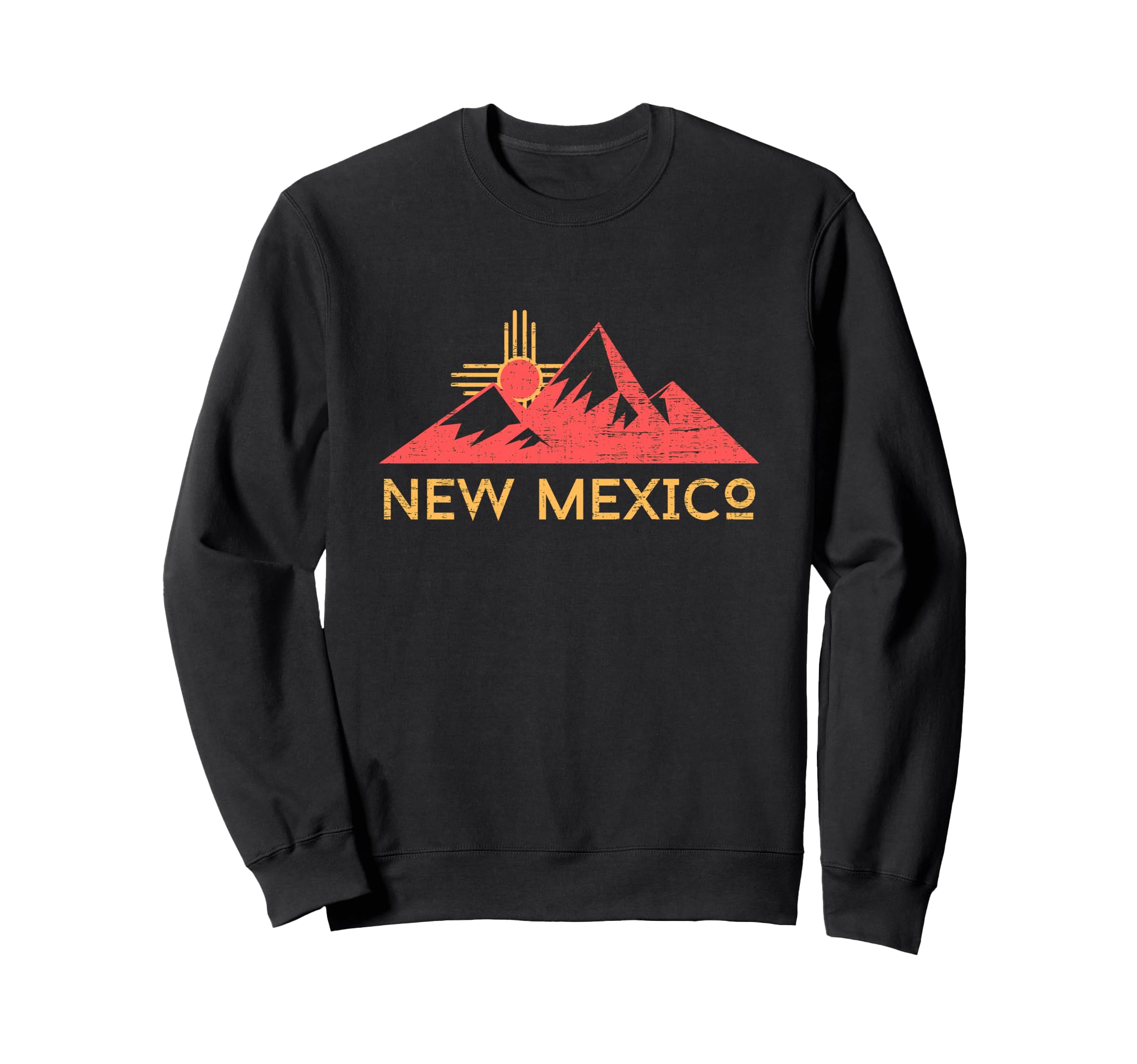 Zia Sun Symbol New Mexico Sweatshirt - Casual Everyday Wear for Adults - T-Shirt, Sweatshirt, Hoodie