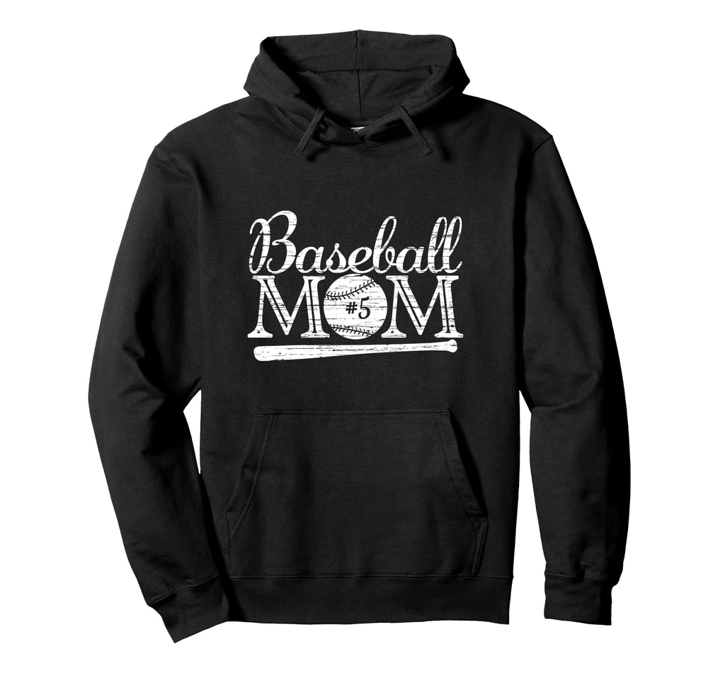 Baseball 5 Jersey Mom Favorite Player Hoodie - Novelty Apparel Unisex - T-Shirt, Sweatshirt, Hoodie