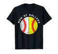 Mom Ballers Funny Baseball Softball Mom T-Shirt - Trendy Graphic for Adults - T-Shirt, Sweatshirt, Hoodie