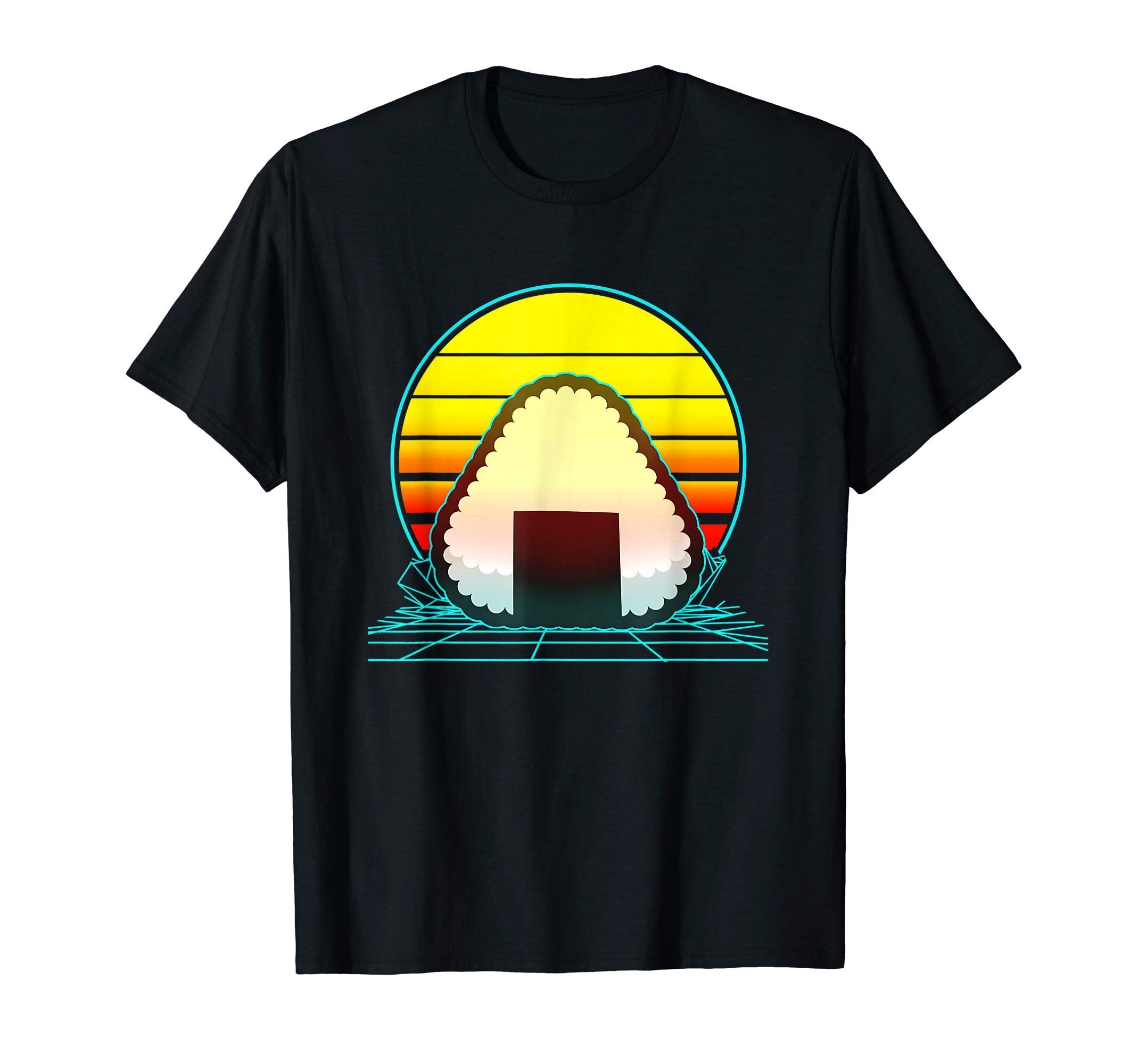 Sunset Rice Ball T-Shirt - Streetwear Style Unisex - T-Shirt, Sweatshirt, Hoodie