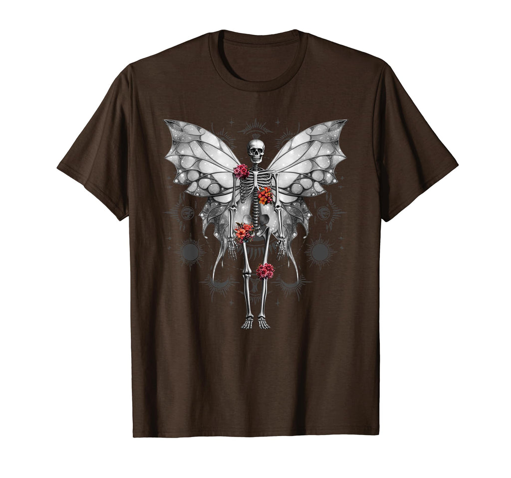 Fairycore Butterfly Skeleton Fairy T-Shirt - Novelty Apparel Men Women - T-Shirt, Sweatshirt, Hoodie