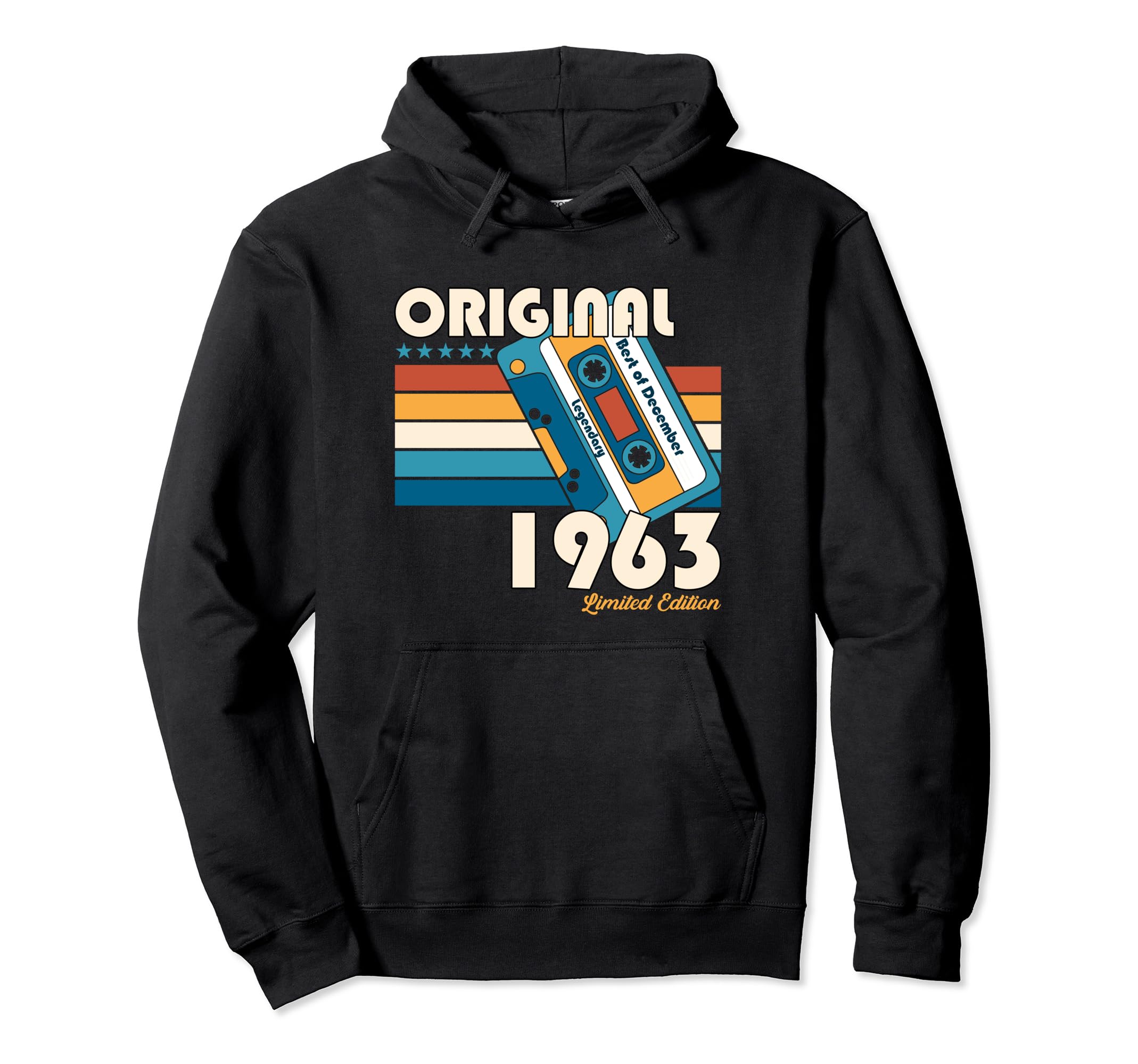 60Th Birthday December 1963 Hoodie - Casual Everyday Wear for Adults - T-Shirt, Sweatshirt, Hoodie