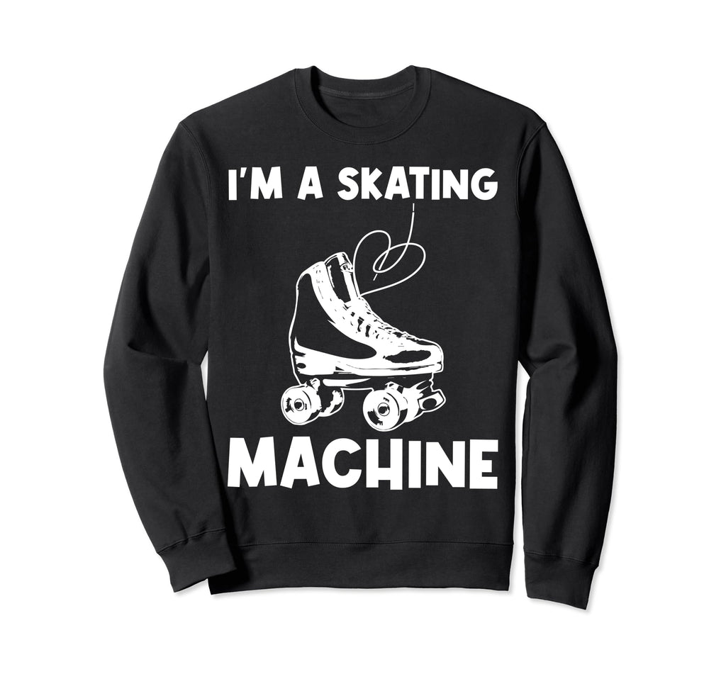 Roller Skating Disco Derby Skates Sweatshirt - Custom Art Print Men Women - T-Shirt, Sweatshirt, Hoodie