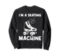 Roller Skating Disco Derby Skates Sweatshirt - Custom Art Print Men Women - T-Shirt, Sweatshirt, Hoodie