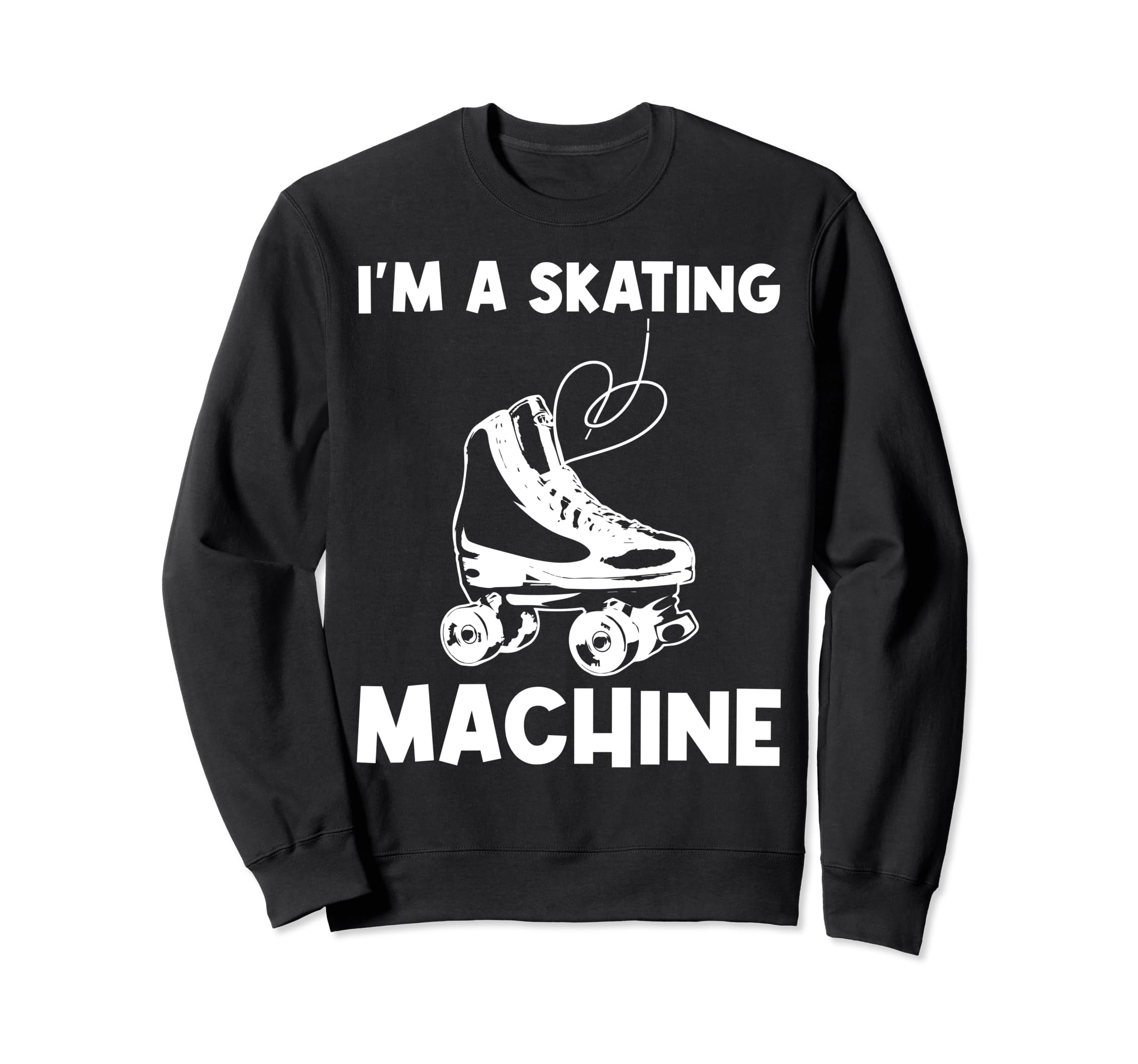 Roller Skating Disco Derby Skates Sweatshirt - Custom Art Print Men Women - T-Shirt, Sweatshirt, Hoodie