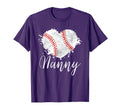 Baseball Nanny Baseball Love Heart T-Shirt - Novelty Apparel Men Women - T-Shirt, Sweatshirt, Hoodie