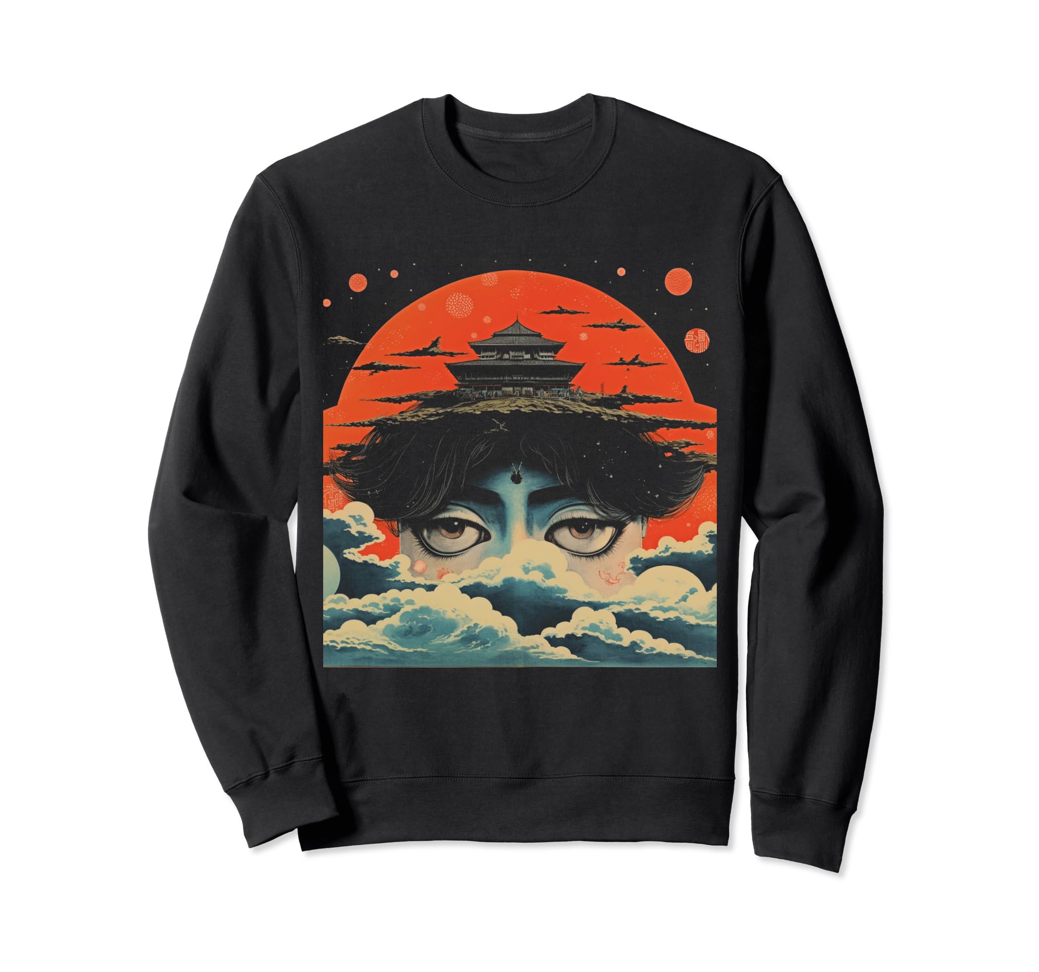 Japanese Y2K Aesthetic Surreal Sweatshirt - Fun Novelty Design Unisex - T-Shirt, Sweatshirt, Hoodie