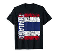Thailand Flag Distressed Thailand T-Shirt - Custom Art Print Men Women - T-Shirt, Sweatshirt, Hoodie