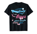 Mens Baseball Or Bows Your Dad Loves T-Shirt - Unique Graphic Men Women - T-Shirt, Sweatshirt, Hoodie