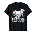 Senior Brother Class 2026 Baseball T-Shirt - Custom Art Print for Adults - T-Shirt, Sweatshirt, Hoodie