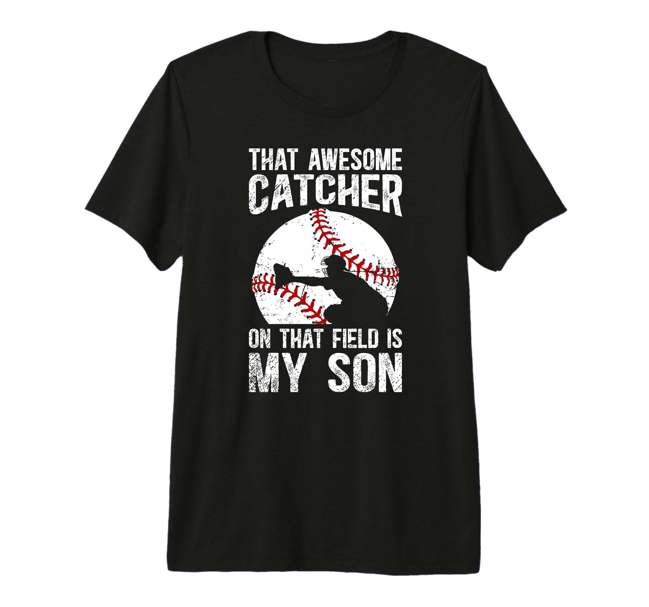 Baseball Catcher Mom Proud Baseball T-Shirt - Streetwear Style Men Women - T-Shirt, Sweatshirt, Hoodie