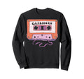Capricorn Cassette Tape Zodiac Sweatshirt - Custom Art Print for Adults - T-Shirt, Sweatshirt, Hoodie