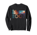 2007 18Th Birthday Gifts 18 Years Sweatshirt - Minimalist Print for Adults - T-Shirt, Sweatshirt, Hoodie