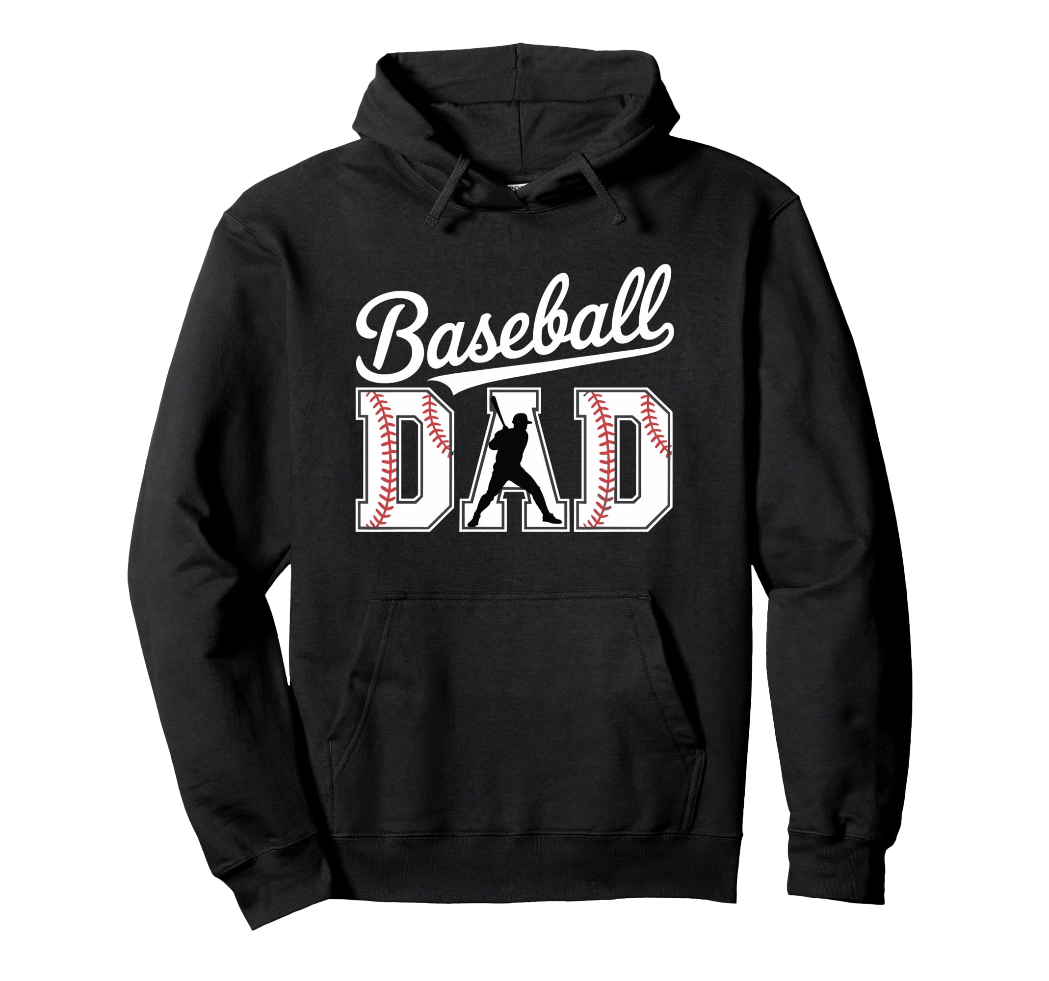 Baseball Graphics Dads Sweatshirt - Minimalist Print for Adults - T-Shirt, Sweatshirt, Hoodie