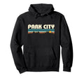 Park City Utah Mountain Sunset Hoodie - Aesthetic Graphic Men Women - T-Shirt, Sweatshirt, Hoodie