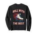 Roller Rink Crew Skate Disco Vibes Sweatshirt - Novelty Apparel Men Women - T-Shirt, Sweatshirt, Hoodie