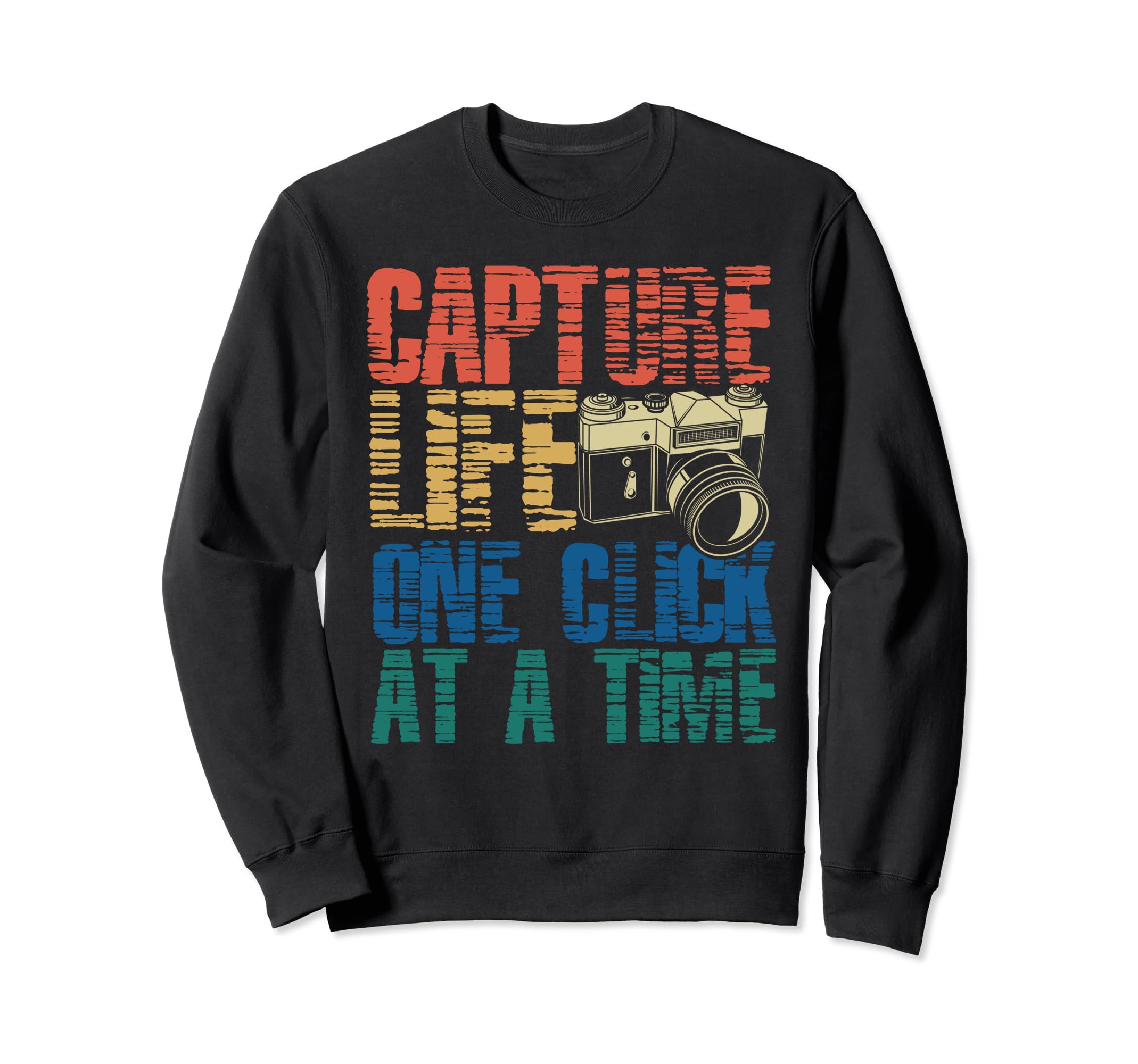 Photo Camera Photographer Flash Sweatshirt - Streetwear Style Men Women - T-Shirt, Sweatshirt, Hoodie