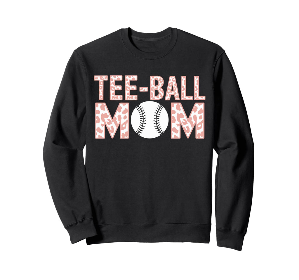 Ball Mom Baseball Sweatshirt - Minimalist Print for Adults - T-Shirt, Sweatshirt, Hoodie