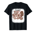 Softball Baseball Mom Leopard Mothers T-Shirt - Aesthetic Graphic Unisex - T-Shirt, Sweatshirt, Hoodie