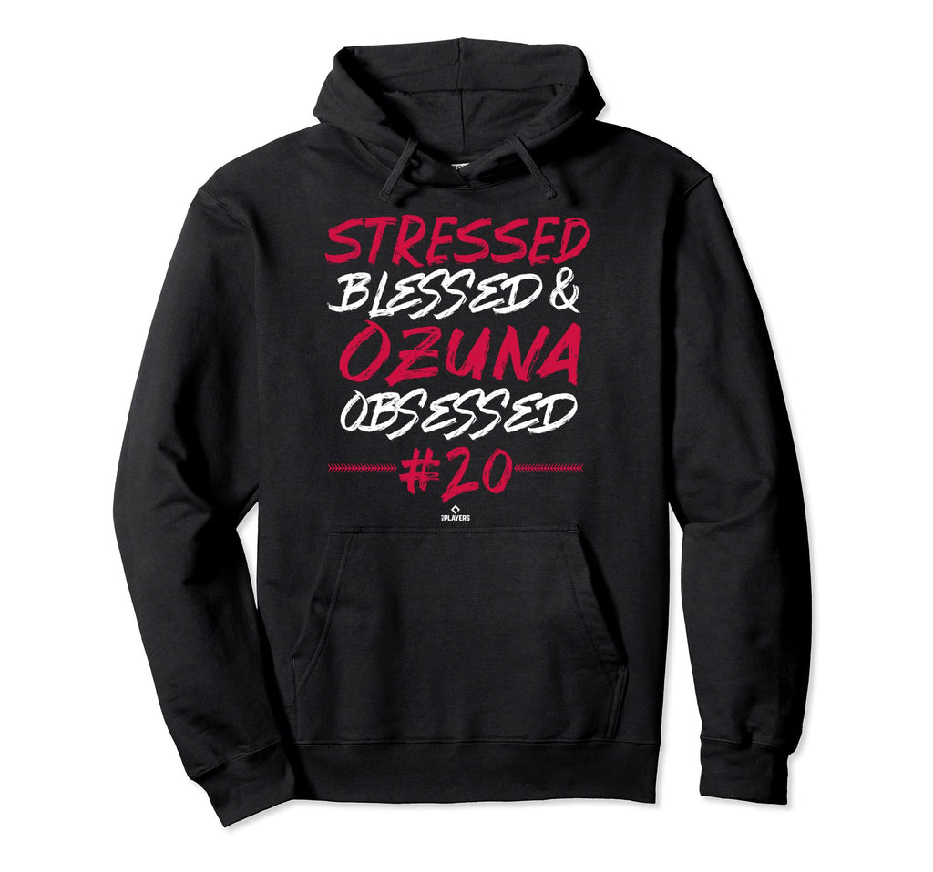 Ozuna Obsessed Mlbpa Marcell Ozuna Hoodie - Aesthetic Graphic for Adults - T-Shirt, Sweatshirt, Hoodie