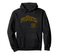 Puneta 21 Puerto Rico 21 Boricua Baseball Hoodie - Novelty Apparel Unisex - T-Shirt, Sweatshirt, Hoodie