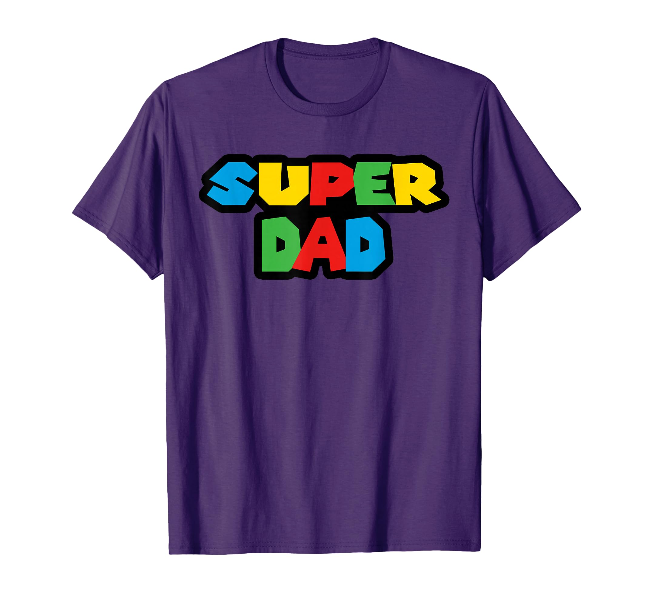 Gamer Super Dad Funny Fathers Day T-Shirt - Graphic Print Unisex - T-Shirt, Sweatshirt, Hoodie