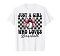Just Who Loves Baseball Mom Mothers T-Shirt - Trendy Graphic for Adults - T-Shirt, Sweatshirt, Hoodie