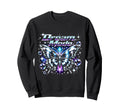 Y2K Butterfly Dream Mode Sweatshirt - Casual Everyday Wear for Adults - T-Shirt, Sweatshirt, Hoodie