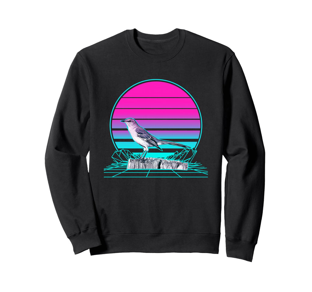 Sunset Mockingbird Sweatshirt - Fun Novelty Design Men Women - T-Shirt, Sweatshirt, Hoodie