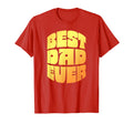 Best Dad Ever Seventies Typography Old T-Shirt - Minimalist Print Unisex - T-Shirt, Sweatshirt, Hoodie