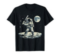Astronaut Baseball Space T-Shirt - Custom Art Print Men Women - T-Shirt, Sweatshirt, Hoodie