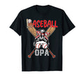 Baseball Opa Baseball Family Ing Fathers Day T-Shirt - Graphic Print Unisex - T-Shirt, Sweatshirt, Hoodie
