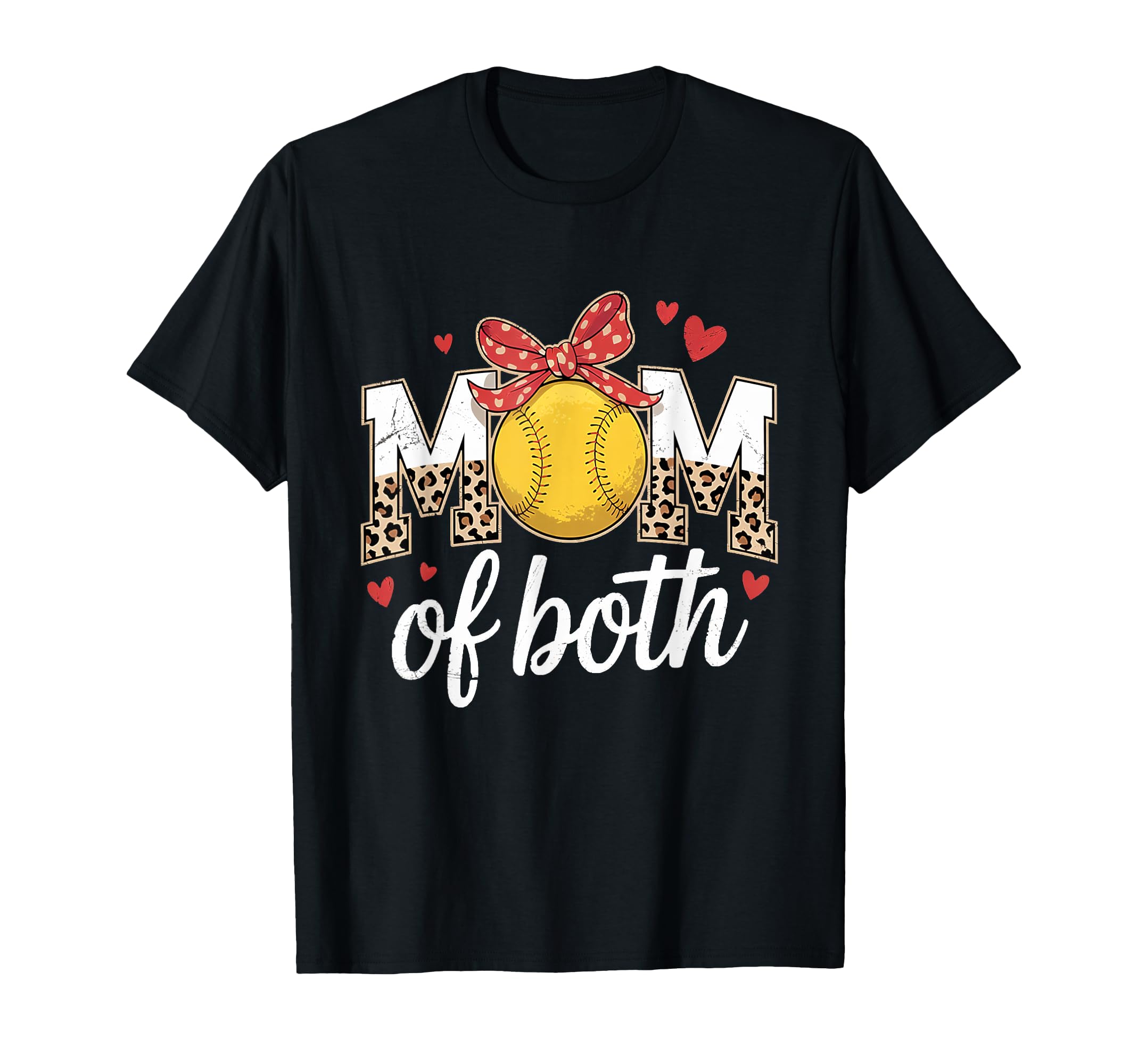 Solfball Mom Both Baseball Mama Coquette T-Shirt - Minimalist Print Unisex - T-Shirt, Sweatshirt, Hoodie