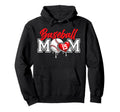 Personalized Proud Mom Jersey Number Hoodie - Custom Art Print Men Women - T-Shirt, Sweatshirt, Hoodie