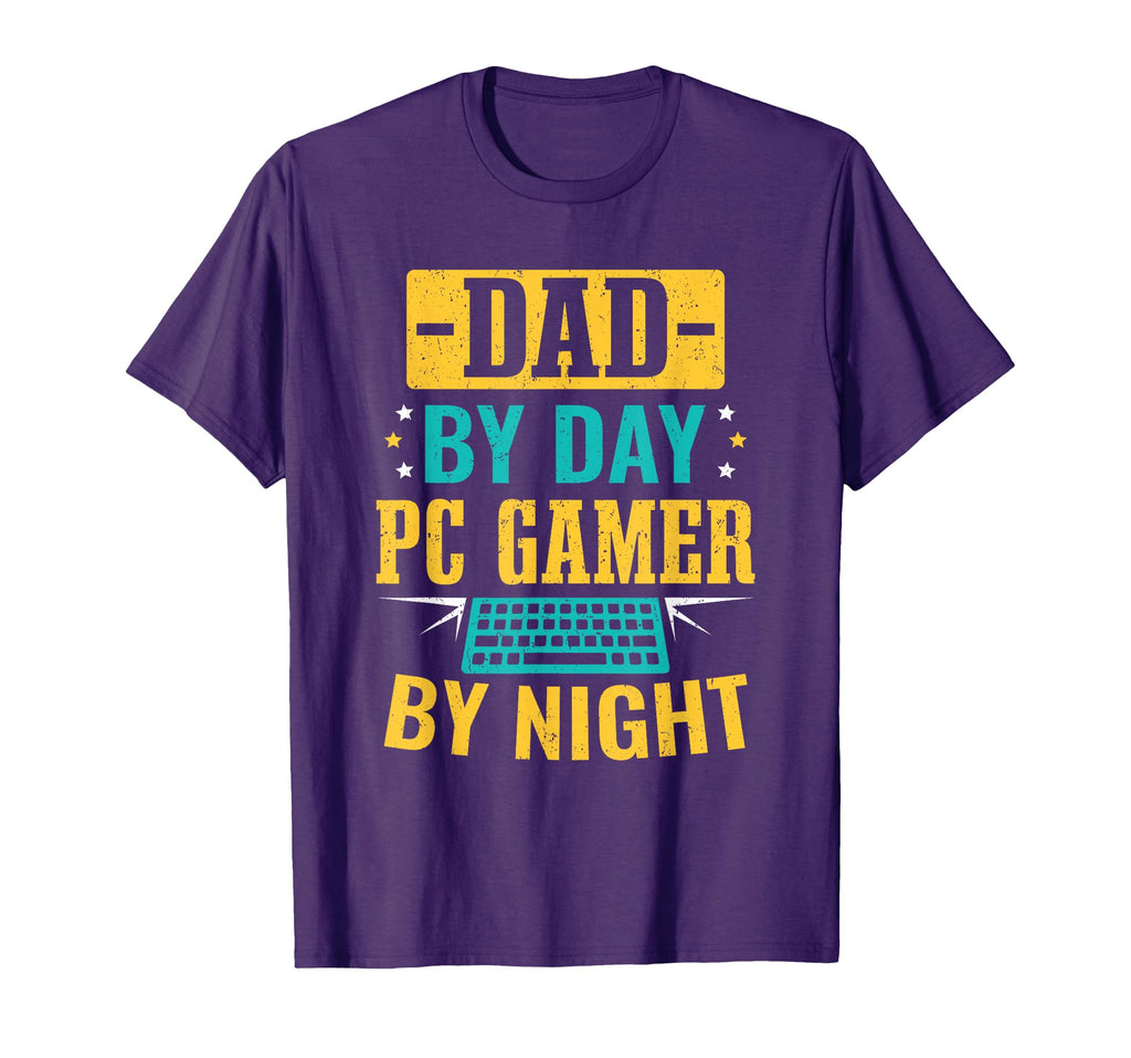 Dad Day Pc Gamer Night T-Shirt - Minimalist Print Men Women - T-Shirt, Sweatshirt, Hoodie