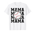 Baseball Mama Cracked Wall Family T-Shirt - Custom Art Print Unisex - T-Shirt, Sweatshirt, Hoodie