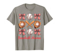 Baseball Mama Coquette Bow Mothers Day T-Shirt - Trendy Graphic Men Women - T-Shirt, Sweatshirt, Hoodie