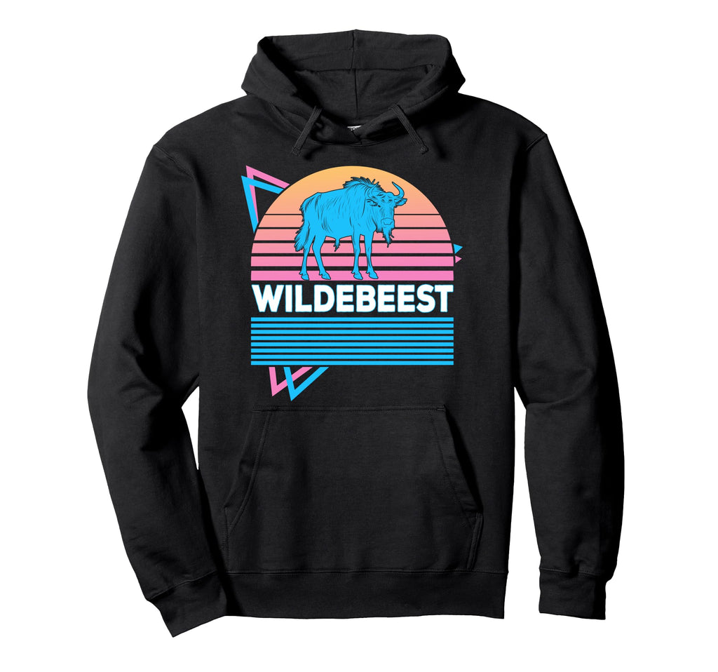 Wildebeest Vaporwave Aesthetic Hoodie - Trendy Graphic for Adults - T-Shirt, Sweatshirt, Hoodie