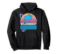 Wildebeest Vaporwave Aesthetic Hoodie - Trendy Graphic for Adults - T-Shirt, Sweatshirt, Hoodie