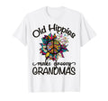 Old Hippies Make Groovy Grandmas 70S T-Shirt - Minimalist Print Men Women - T-Shirt, Sweatshirt, Hoodie