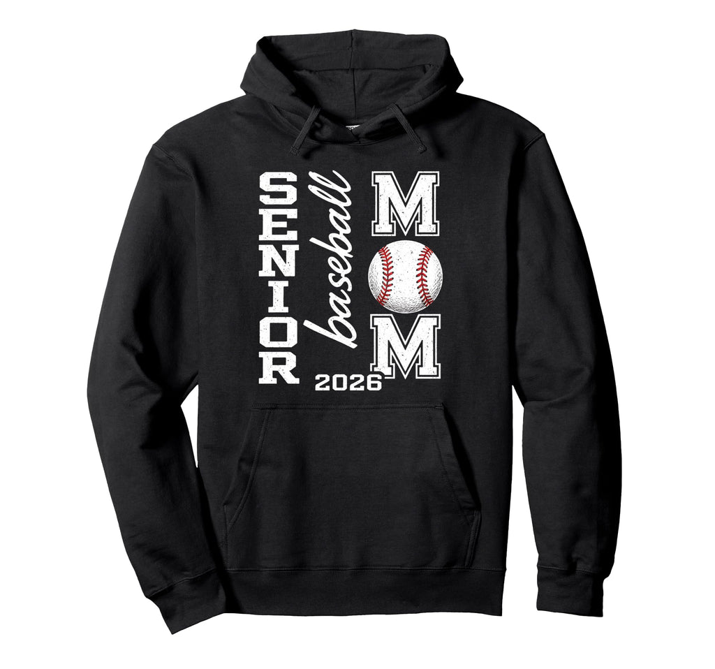 Senior Mom 2026 Final Inning Baseball Hoodie - Streetwear Style Men Women - T-Shirt, Sweatshirt, Hoodie