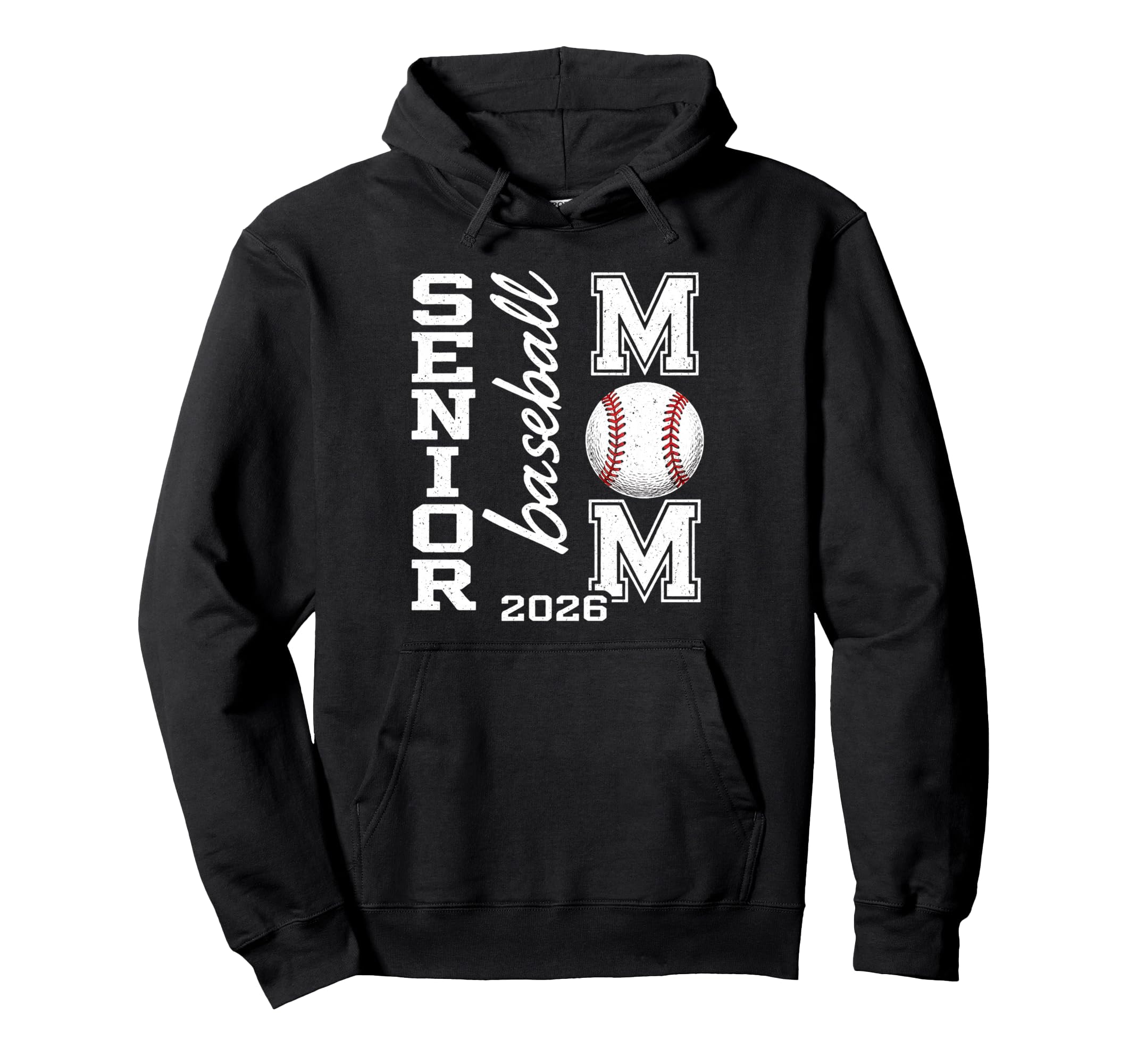 Senior Mom 2026 Final Inning Baseball Hoodie - Streetwear Style Men Women - T-Shirt, Sweatshirt, Hoodie