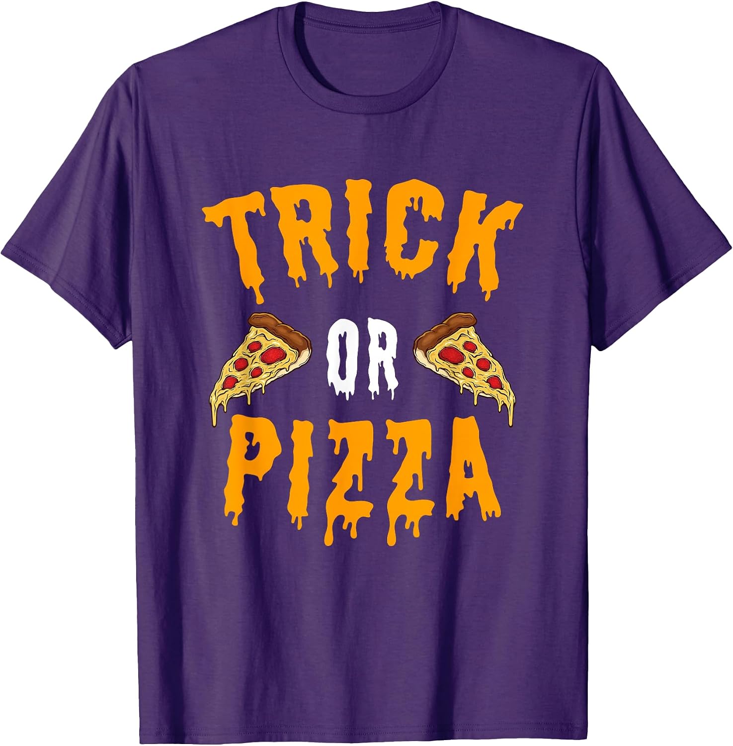 Trick Or Pizza Funny Halloween Apparel Co. - Adult & Kids T-Shirts, Sweatshirts & Hoodies apparel design preview 1