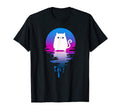 Sunset Kawaii Cat T-Shirt - Graphic Print Men Women - T-Shirt, Sweatshirt, Hoodie