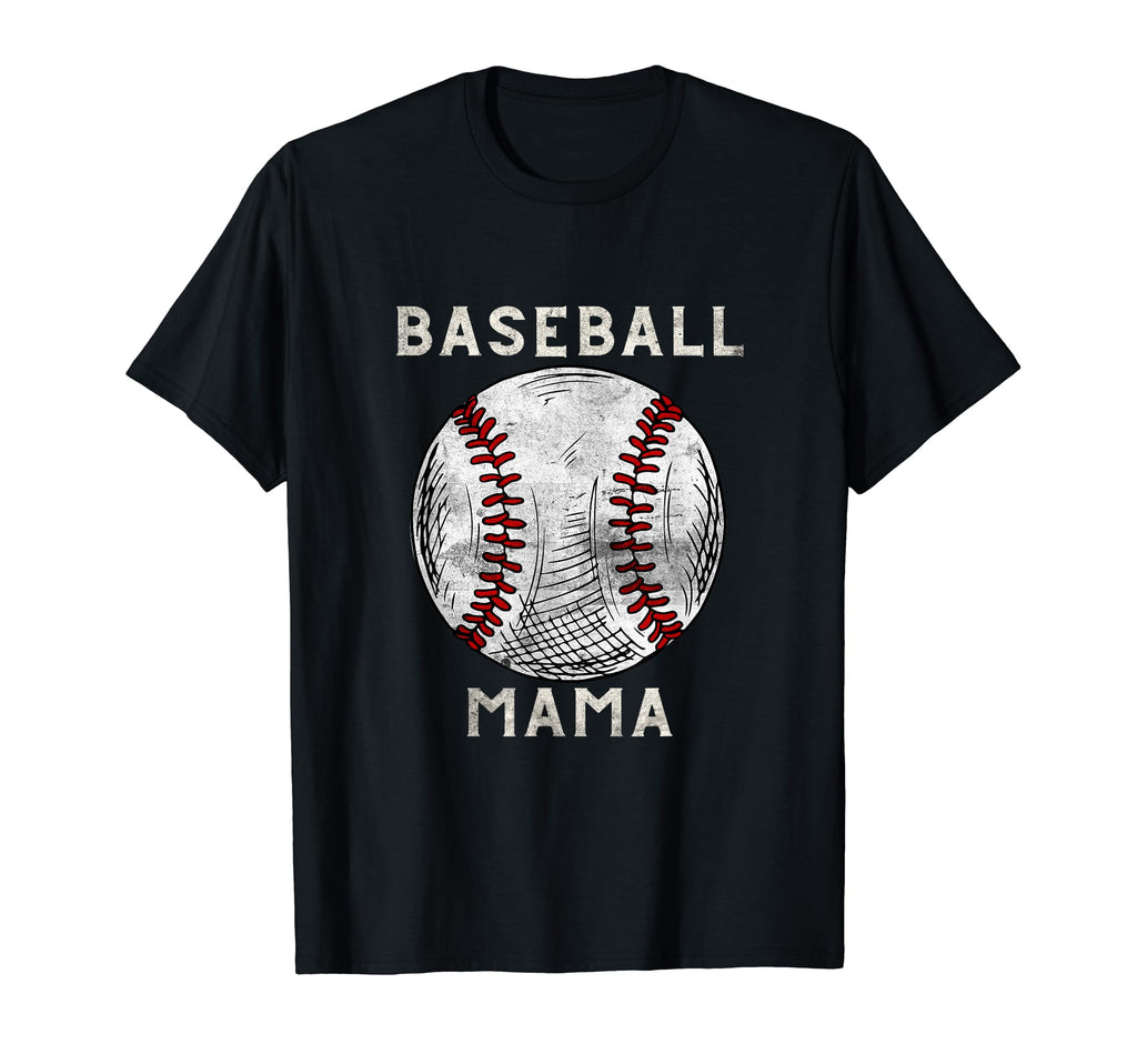 Baseball Mama Baseball Player Sports T-Shirt - Custom Art Print Men Women - T-Shirt, Sweatshirt, Hoodie