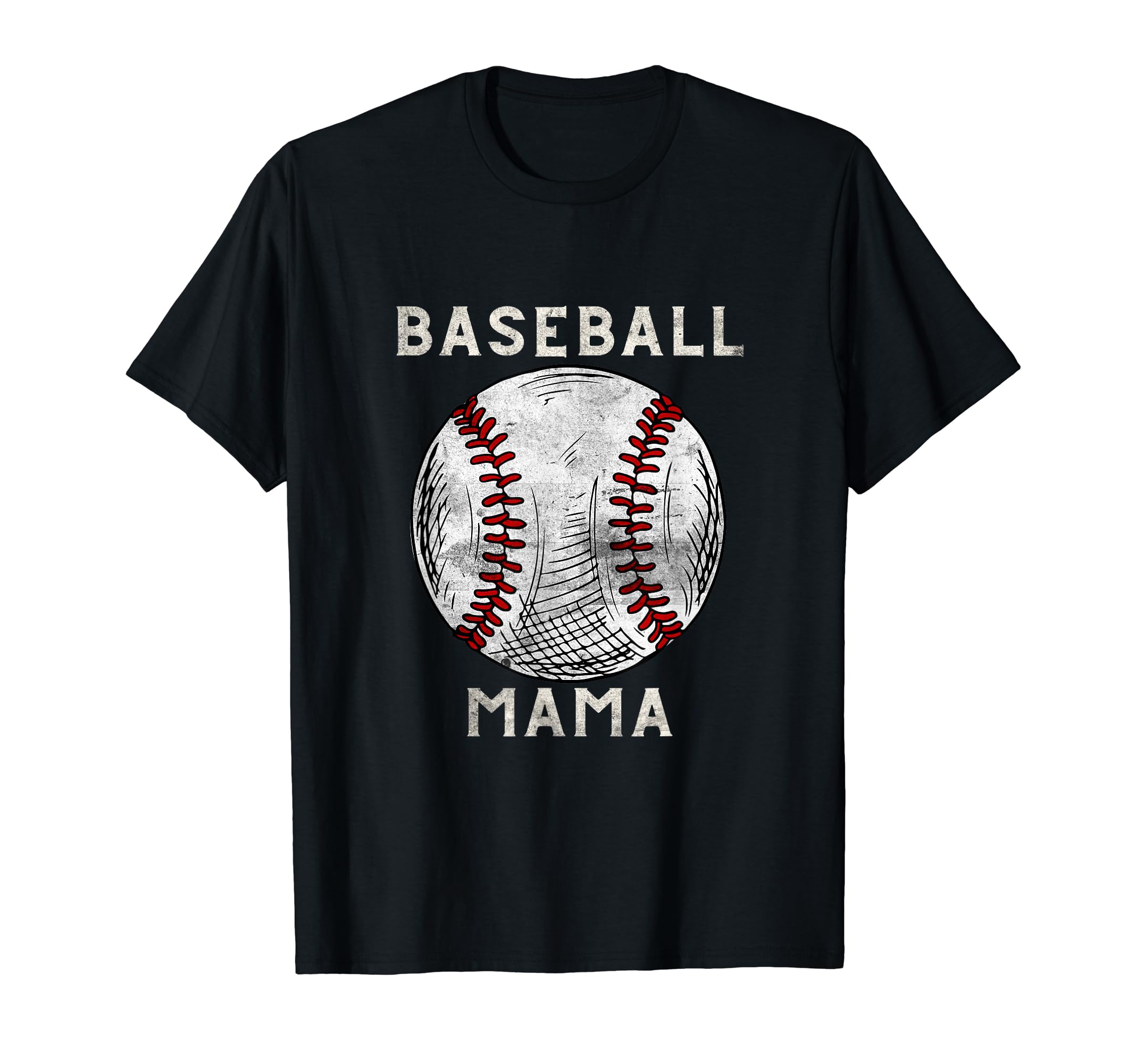 Baseball Mama Baseball Player Sports T-Shirt - Custom Art Print Men Women - T-Shirt, Sweatshirt, Hoodie